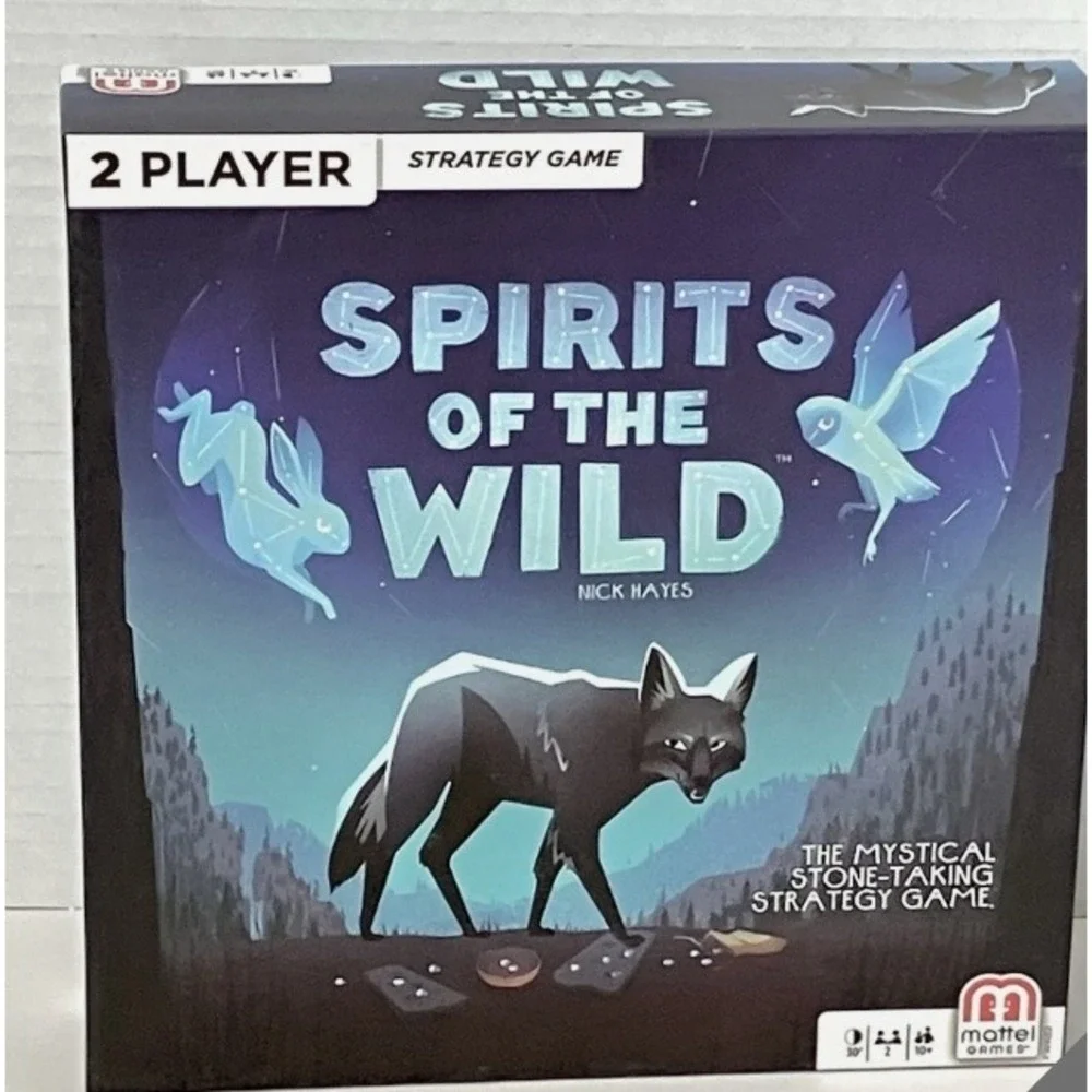 Spirits of The Wild Game COMPLETE, Mattel Games 2 Player Excellent Rare